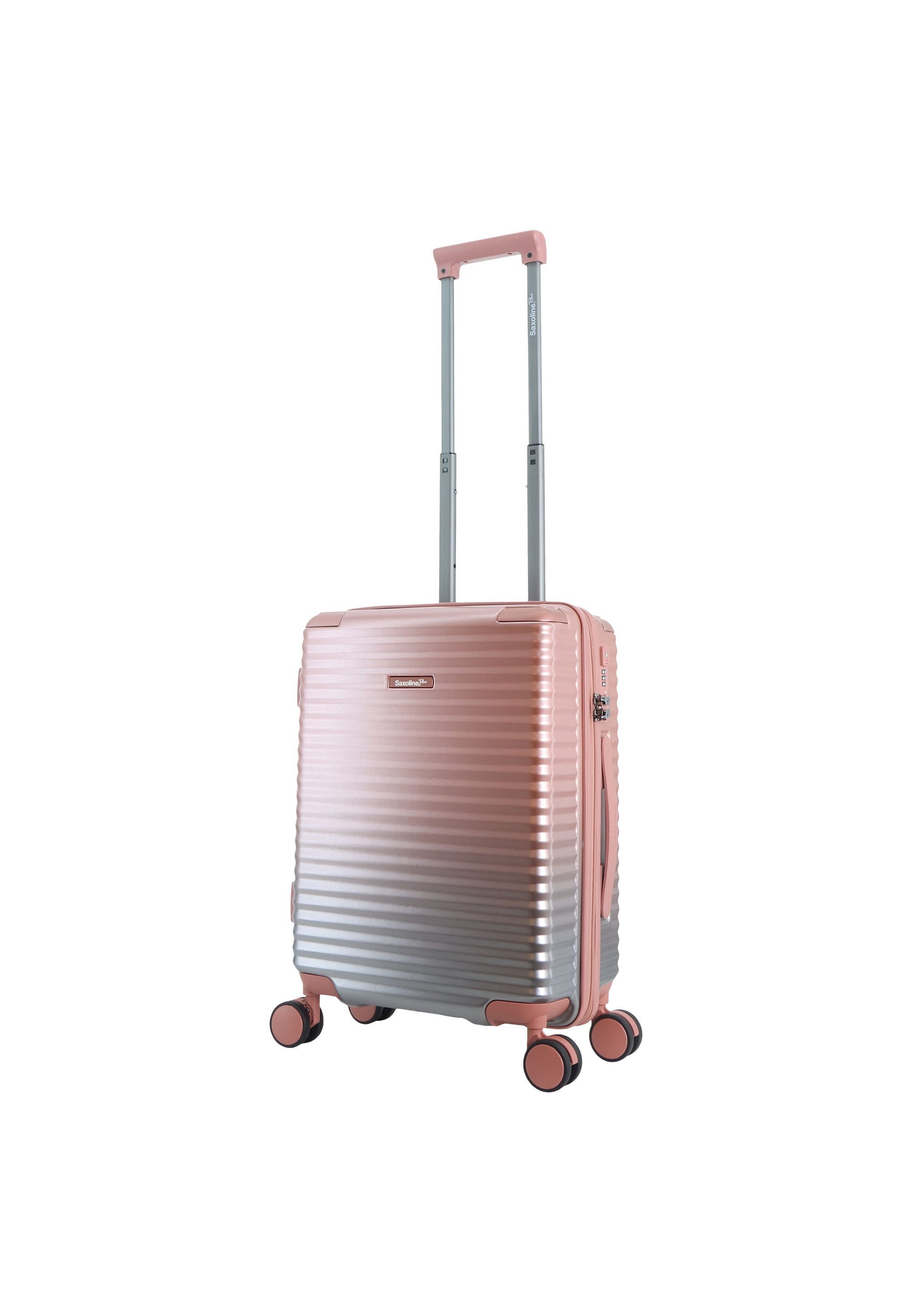 Saxoline® Koffer Elite, mit Trolleysystem aus Halbaluminium