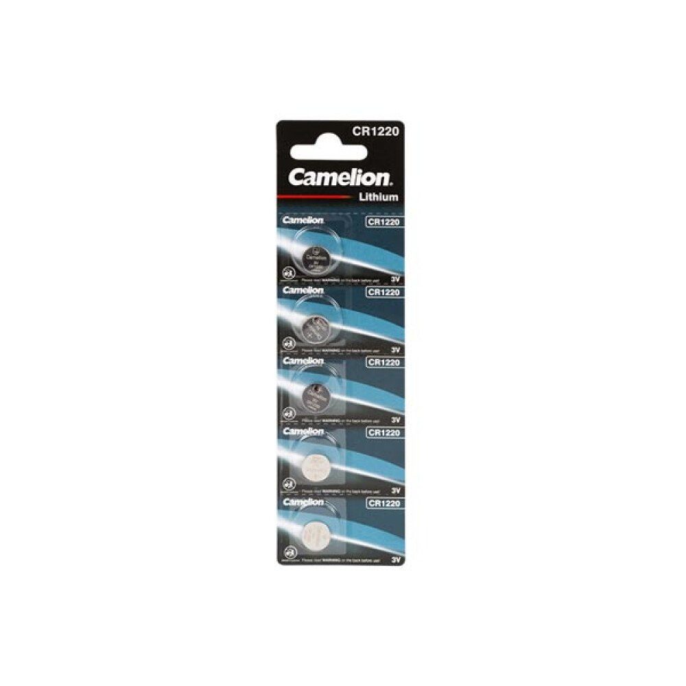 Camelion LITHIUM 1220 3.0 V - 35 mAh (5 St. / Blisterverpackung) Batterie, (1 St)