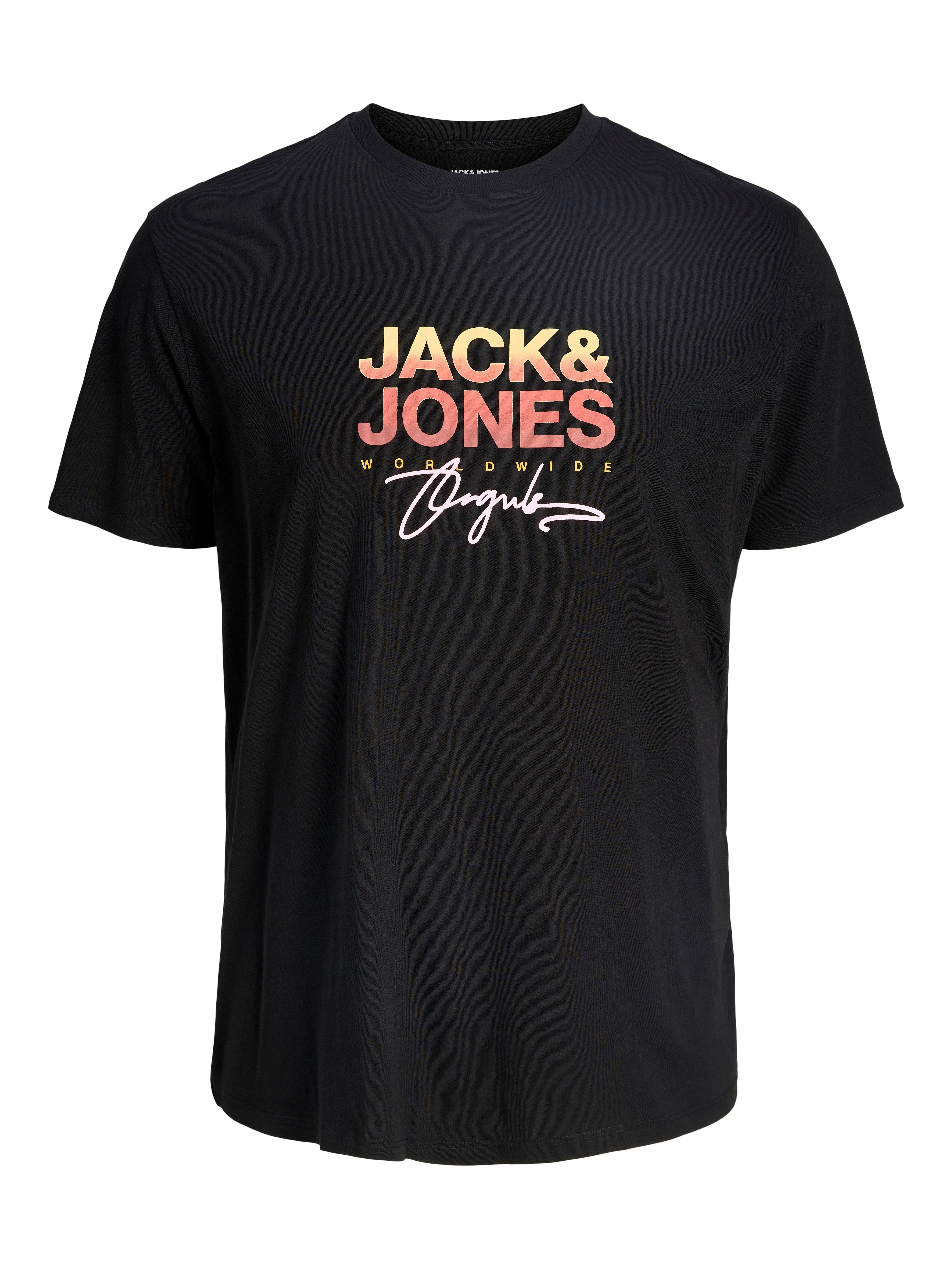 Print-Shirt JORCANGGU TEE SS CREW NECK FST PLS