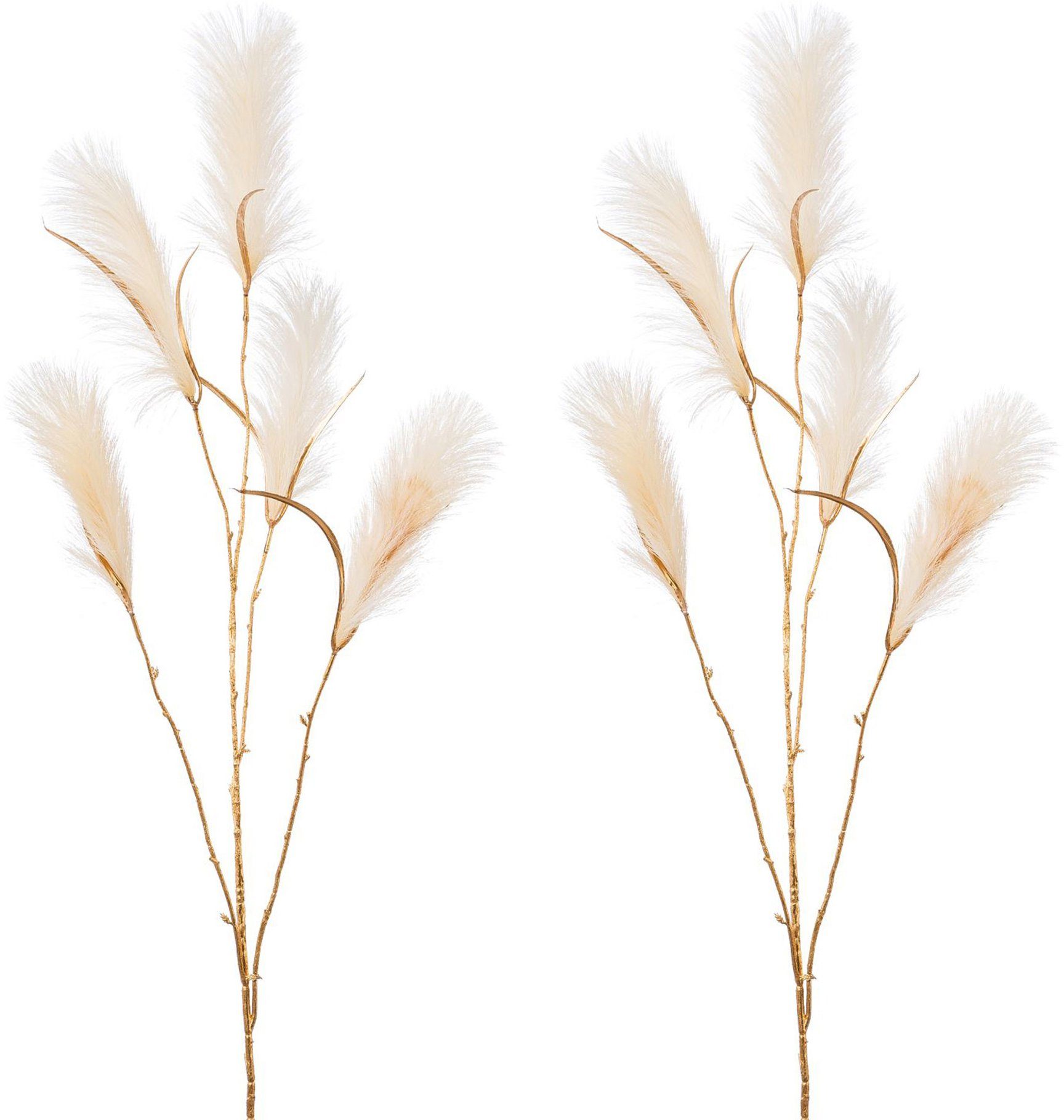 Winterliche Kunstpflanze Weihnachtsdeko Mährengerste, Creativ deco, günstig online kaufen