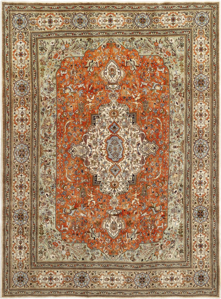 Carpet Avenue Teppich Tabriz Tabatabai 358x266, Rechteck, Höhe: 9 mm