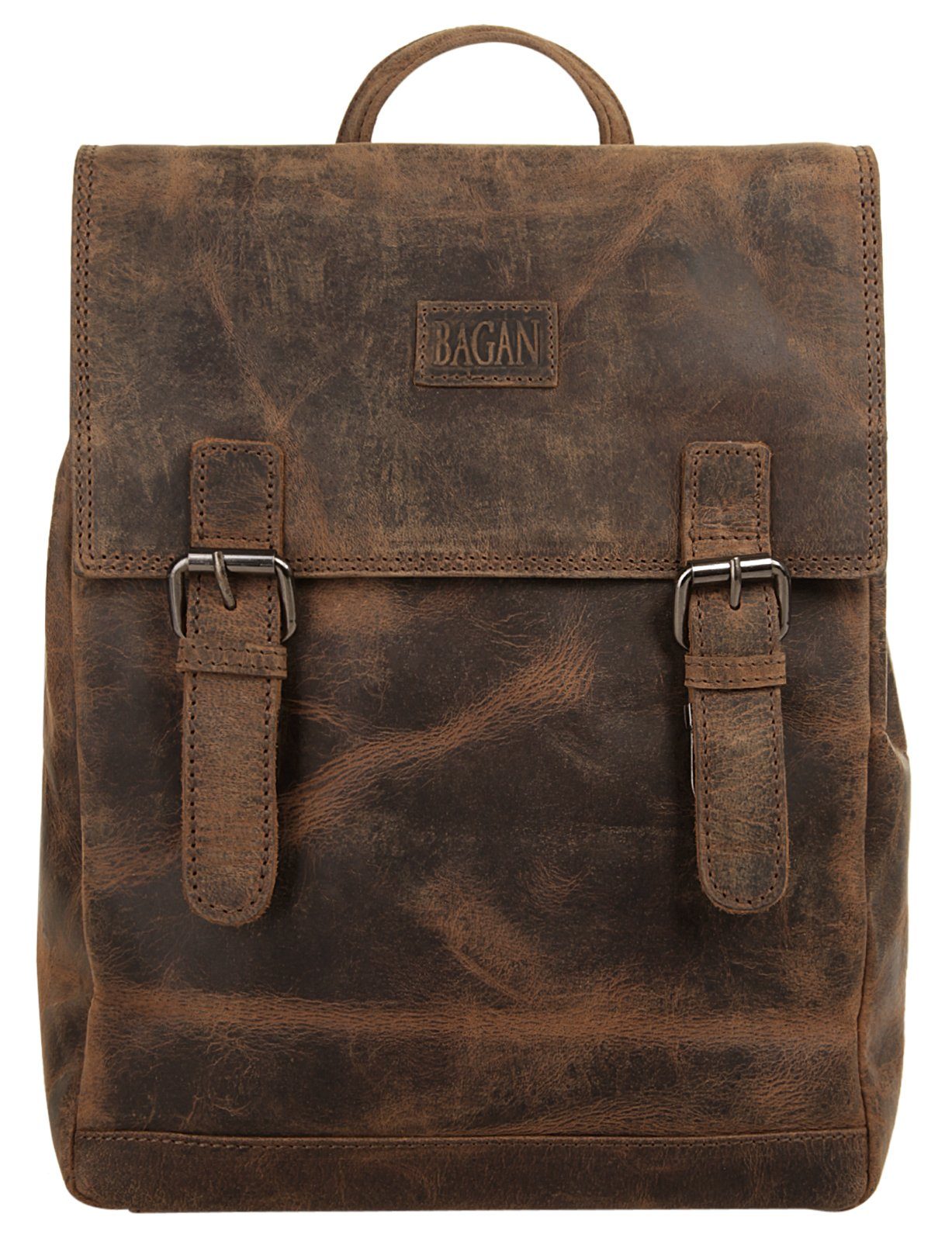 Bagan Cityrucksack, echt Leder