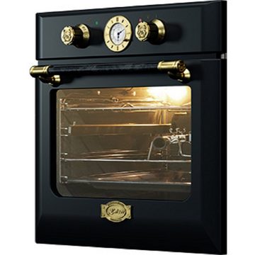 Kaiser Küchengeräte Induktions Herd-Set EH 6432 BE +KCT 6745 AD, Retro Einbau Backofen Elektro,10 Funktionen+ Induktionskochfeld 60 cm