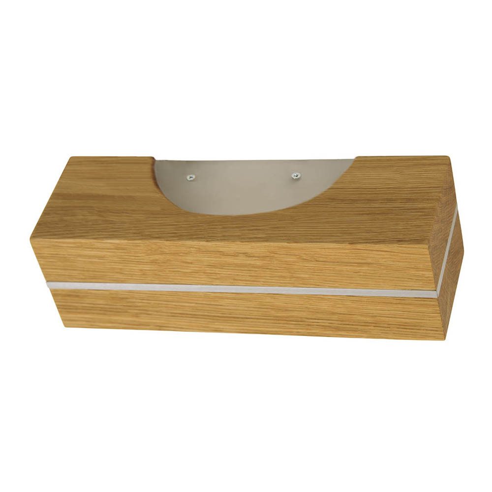 HerzBlut LED Wandleuchte Dana LED Up&Down, Alu LED-Leiste Acryl, satiniert