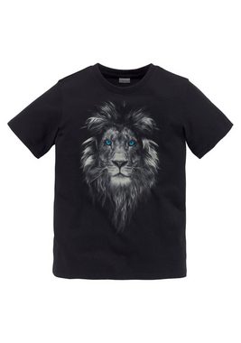 KIDSWORLD T-Shirt LION WITH BLUE EYES