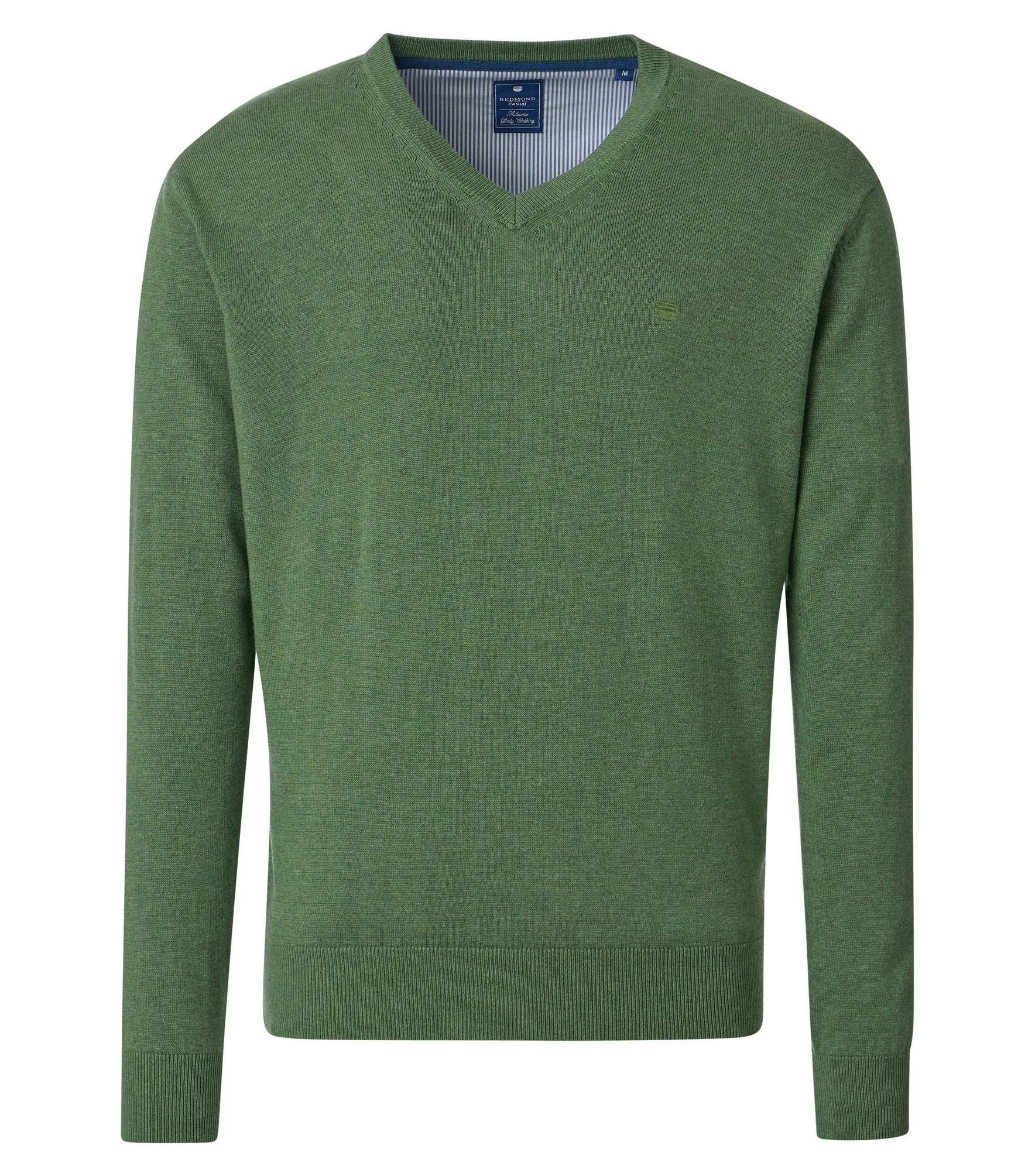 V-Ausschnitt-Pullover 600