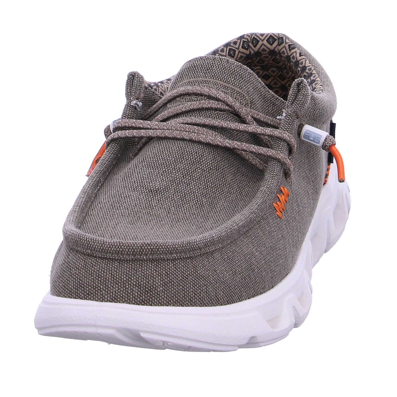 Fusion Jack 3.0 Slip-On Sneaker Herren Schuh Jack 3.0 Leinenoptik mit Gummizug - Leinenschuh Korksohle