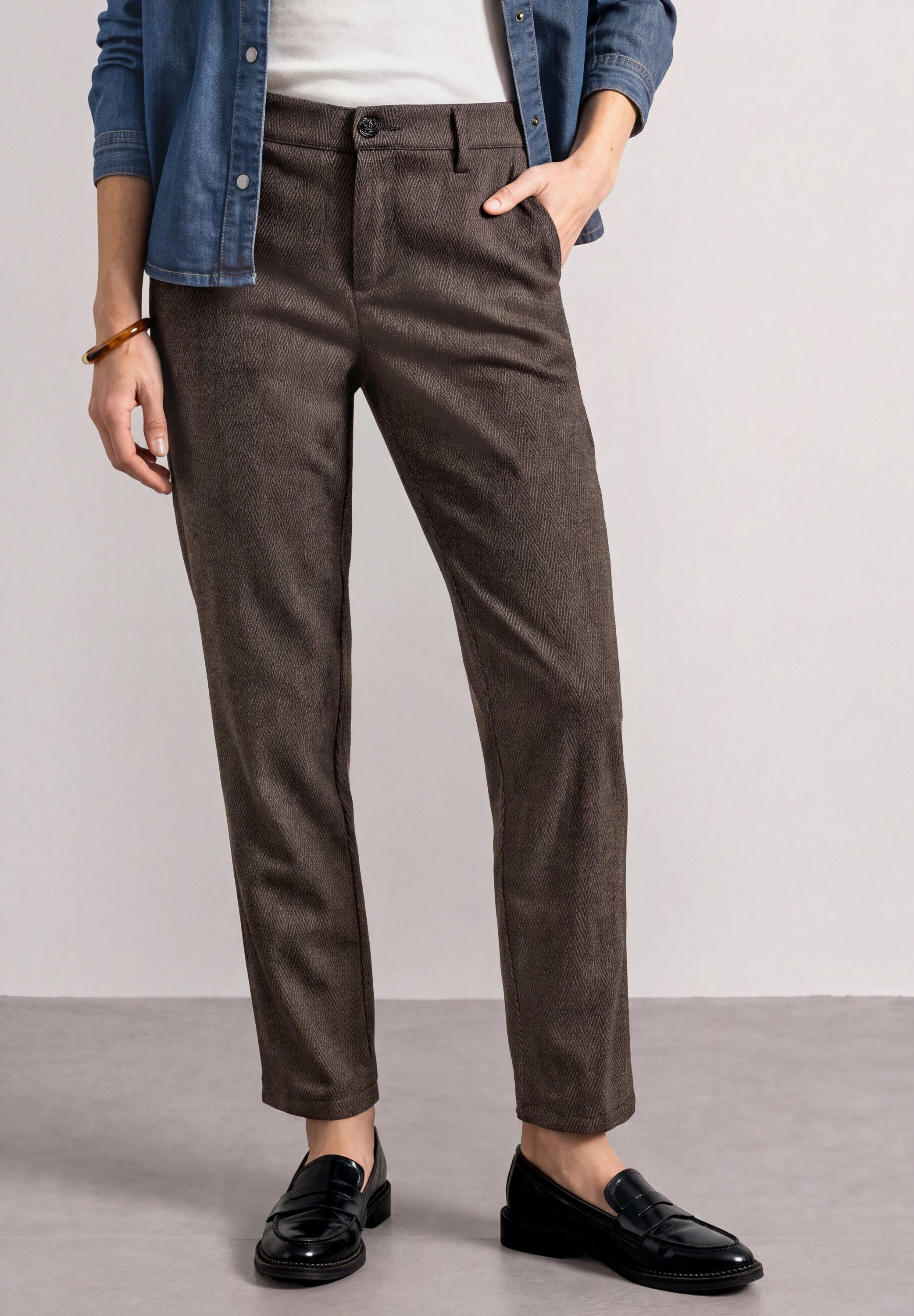 STREET ONE Chinohose Middle Waist