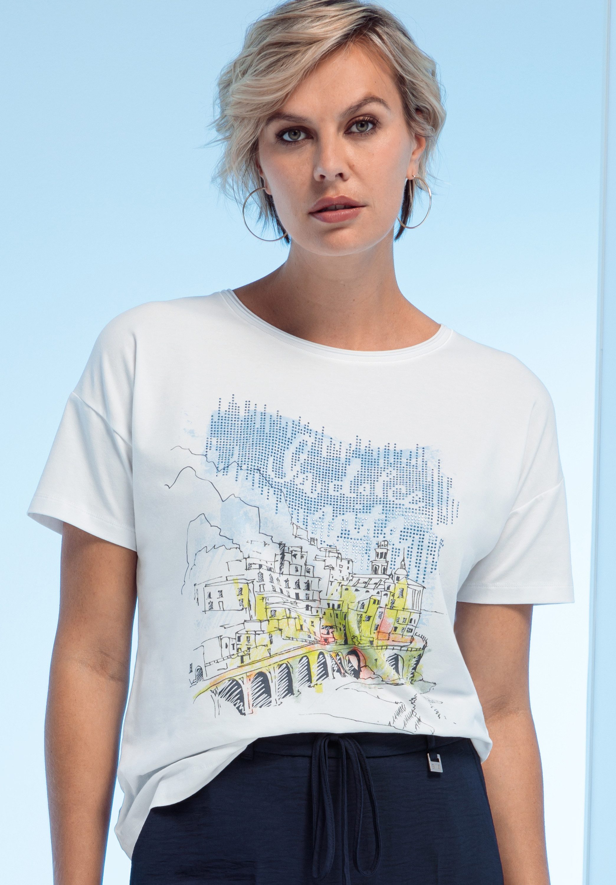 bianca Kurzarmshirt JULIE mit 'la dolce günstig online kaufen