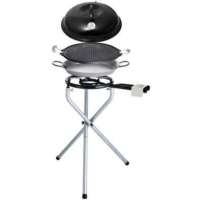 PAELLA WORLD Camping-Gasgrill Paella World Portable Set klein mit Brenner, Paella-Pfanne