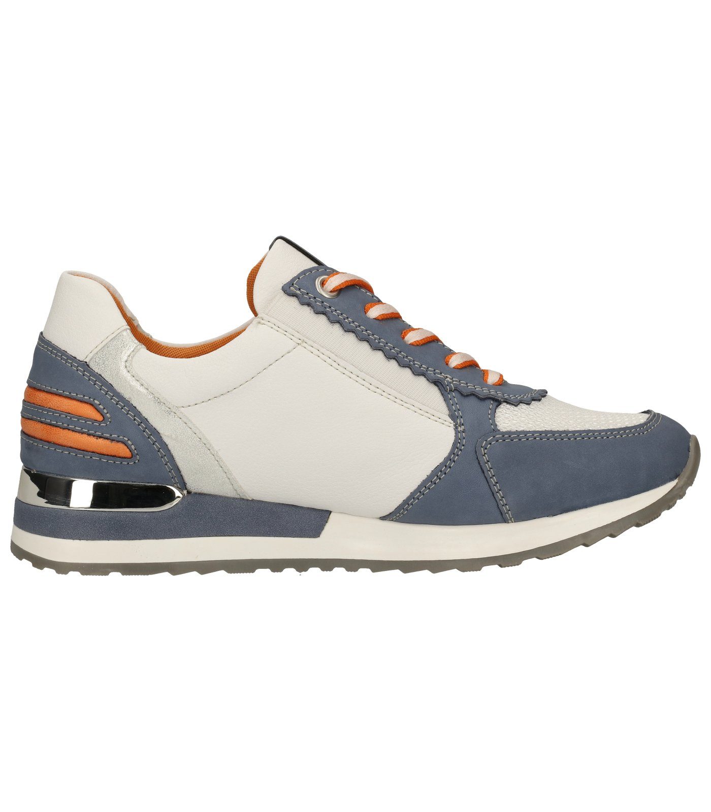 Remonte Sneaker Leder/Textil blau Sneaker