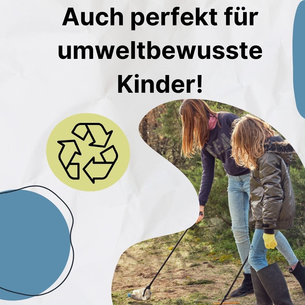 GarPet Greifzange Greifzange Müllzange Müll Greifer Senioren Kinder Müll Sammler Magnet – Bild 4 von 5