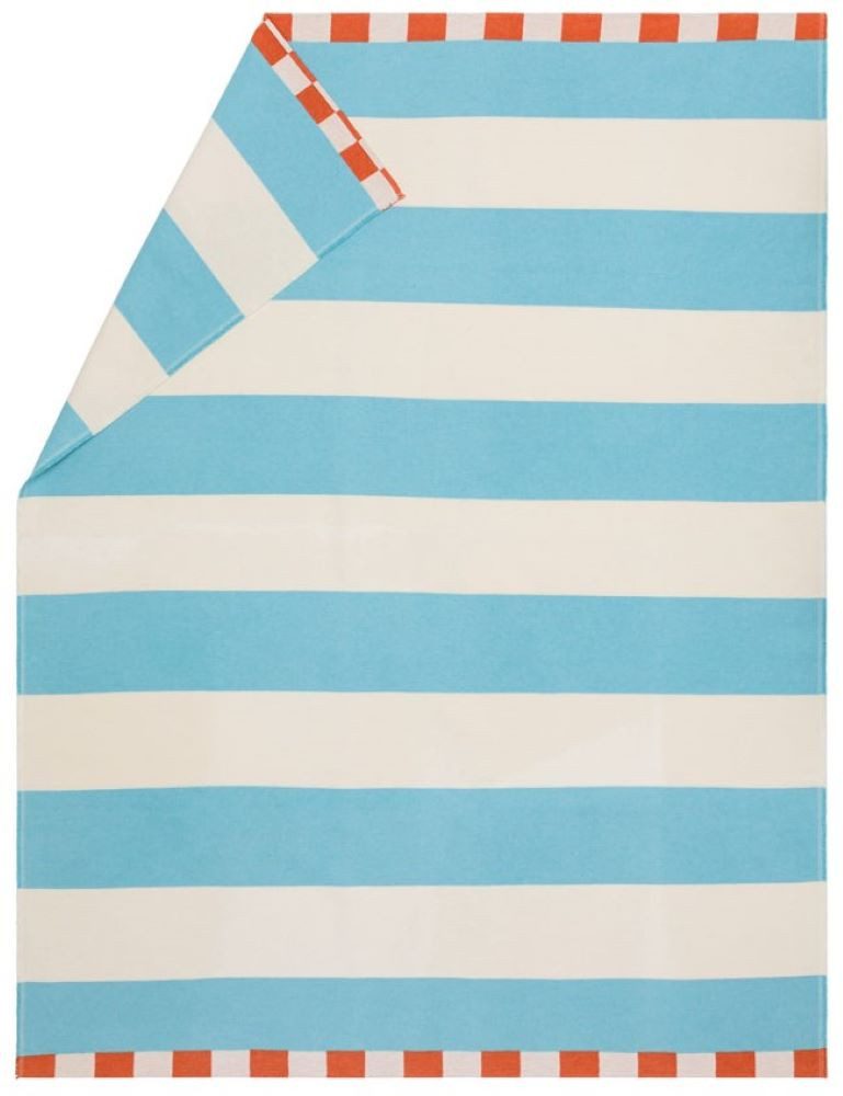 Wohndecke Luca 'Blockstreifen' 140 x 200 cm, DAVID FUSSENEGGER günstig online kaufen