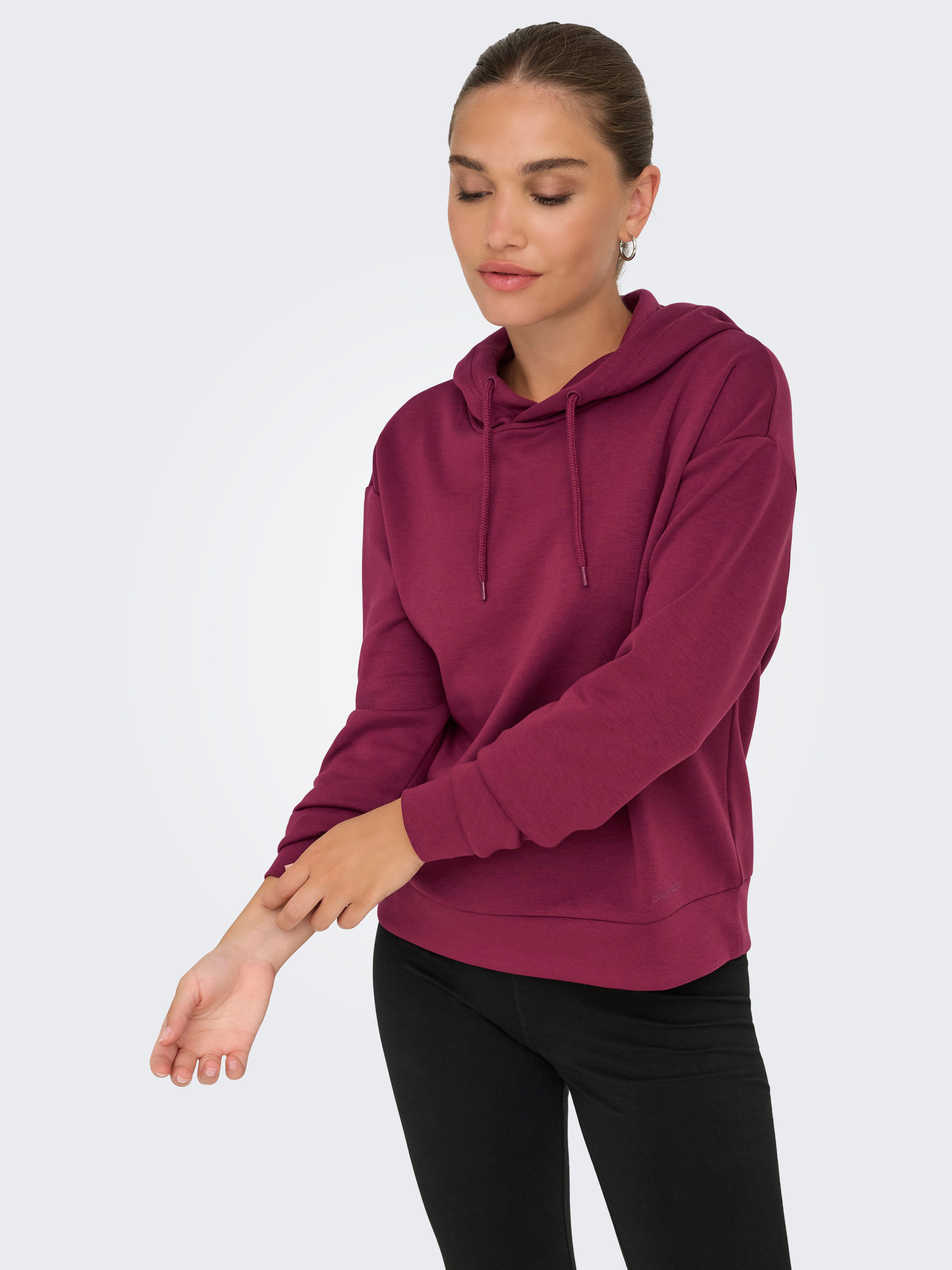 ONLY Play Kapuzensweatshirt ONPLOUNGE HOOD LS günstig online kaufen