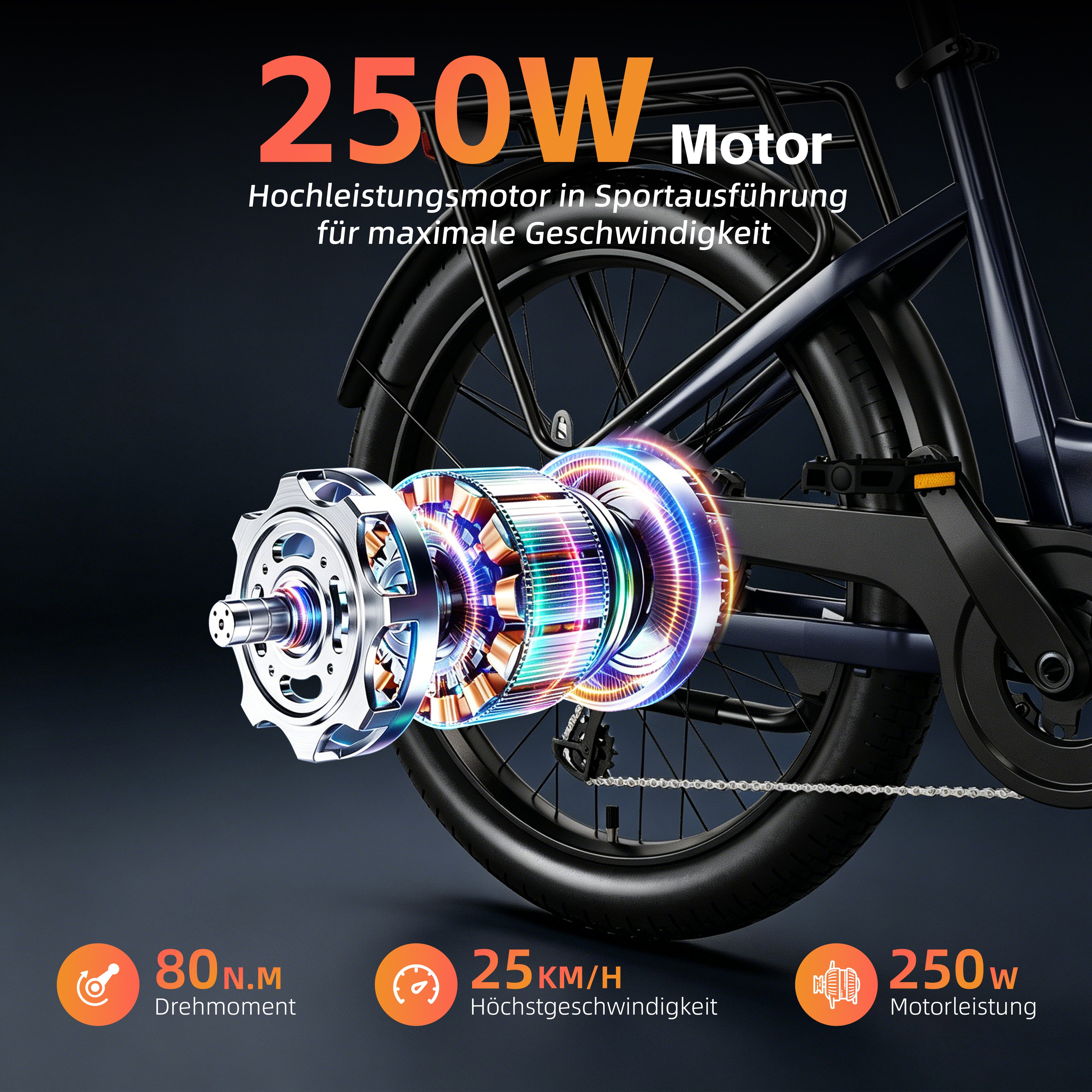 Vankel E-Bike Cityrad 26”×3,0/29”×2,4 Zoll E-Fahrrad Damen u. Herren 720 WH Pedelec 120 km, Kettenschaltung, Heckmotor, 720 Wh, Fat Mountain LG Akku All-Terrain mit Drehmomentsensor E-bikes