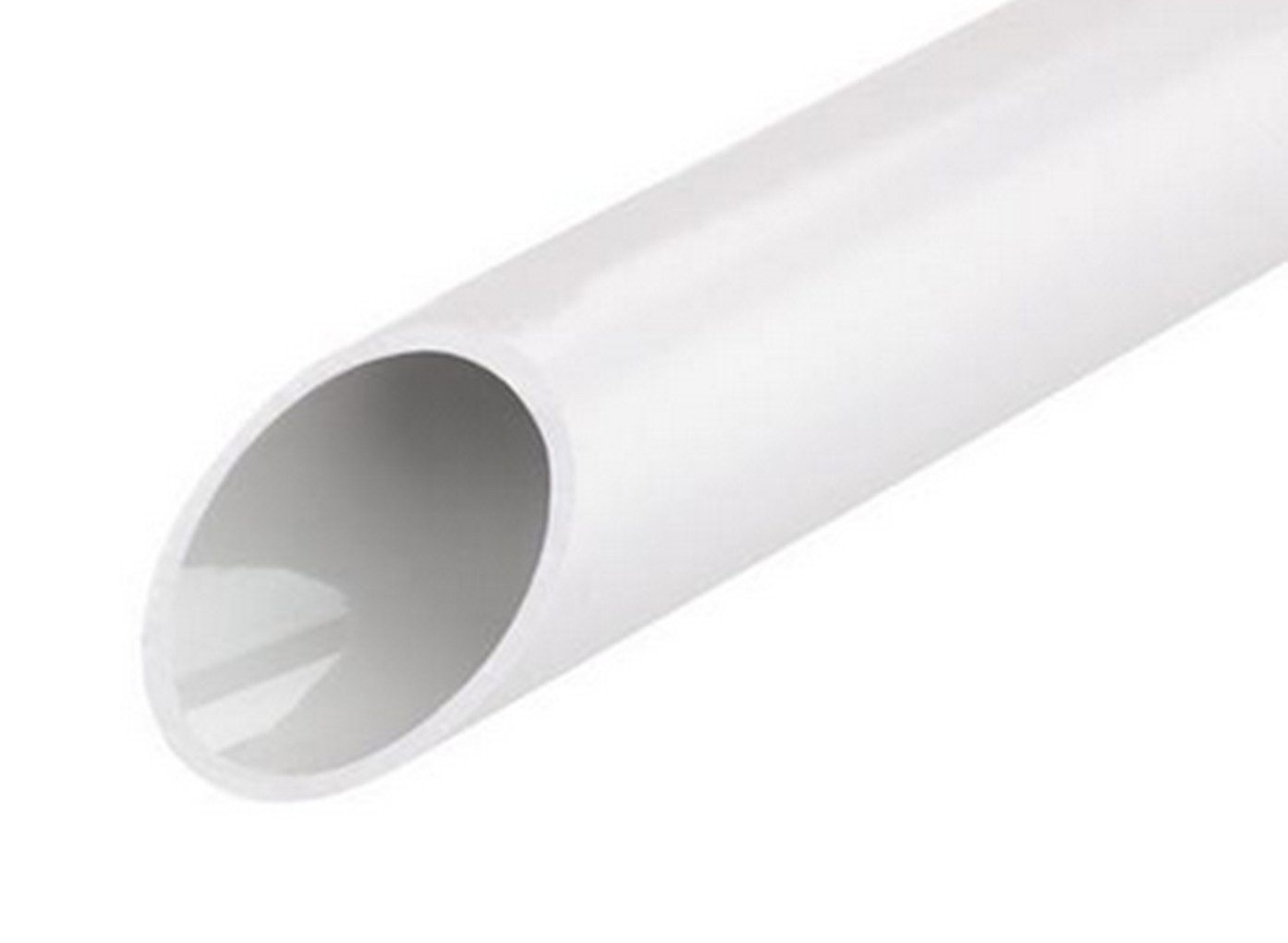 Fränkische Rohrwerke Verbundrohr isofix-EL-F 20, Leichtes Kunststoffstangenrohr, starr,grau, (1-tlg), 18,3 mm, einseitig angeformter Muffe