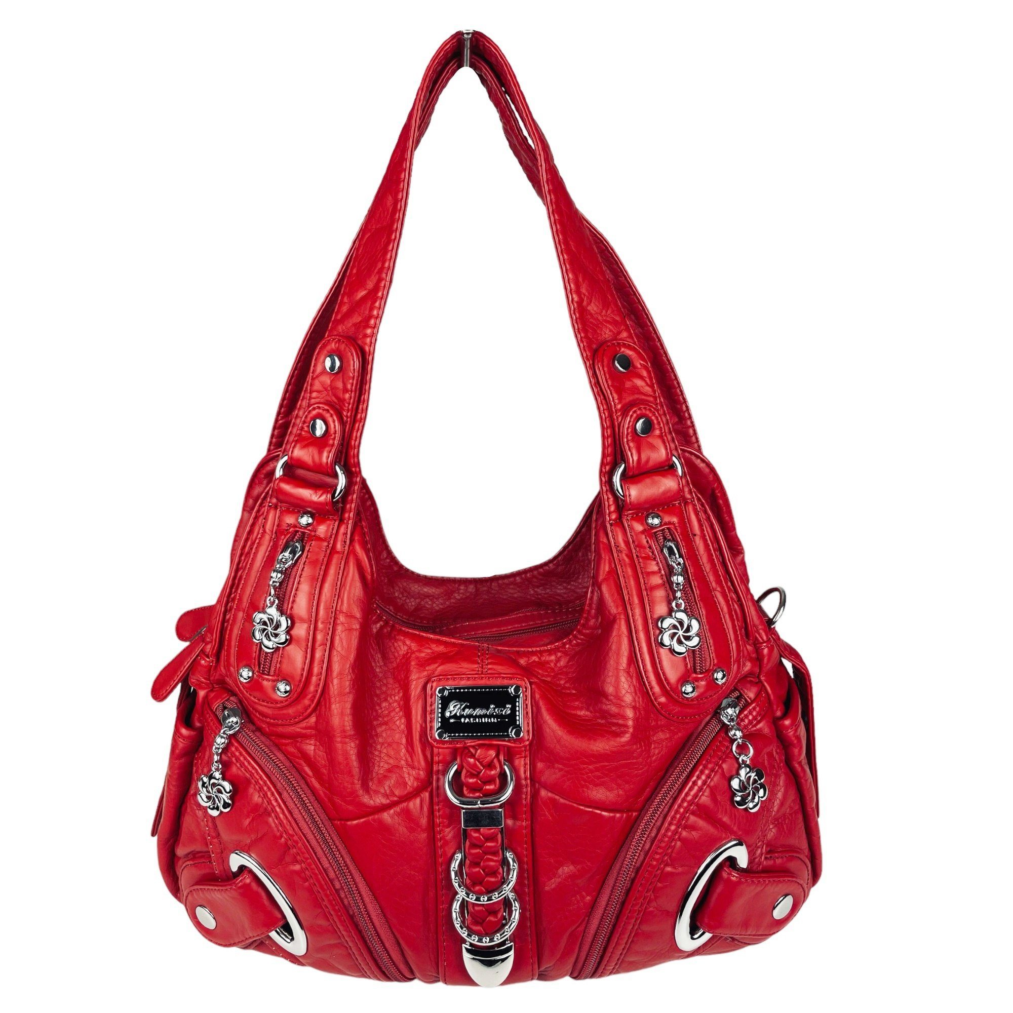 Taschen4life Schultertasche Damen, klassische Umhängetasche, Hobo günstig online kaufen