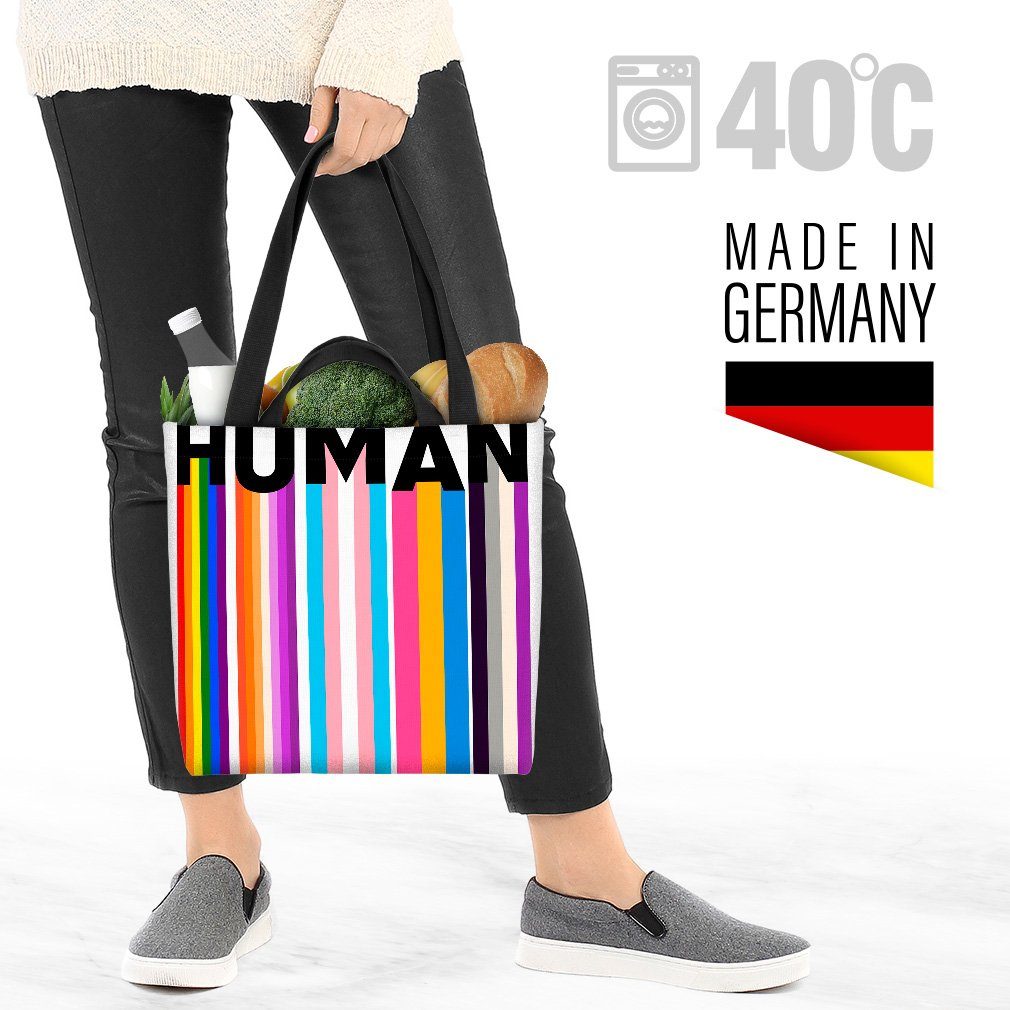 VOID Henkeltasche (1-tlg), parade pride flag club LGBTQ+ Human Gay LGBTQ Streifen Pride Progress