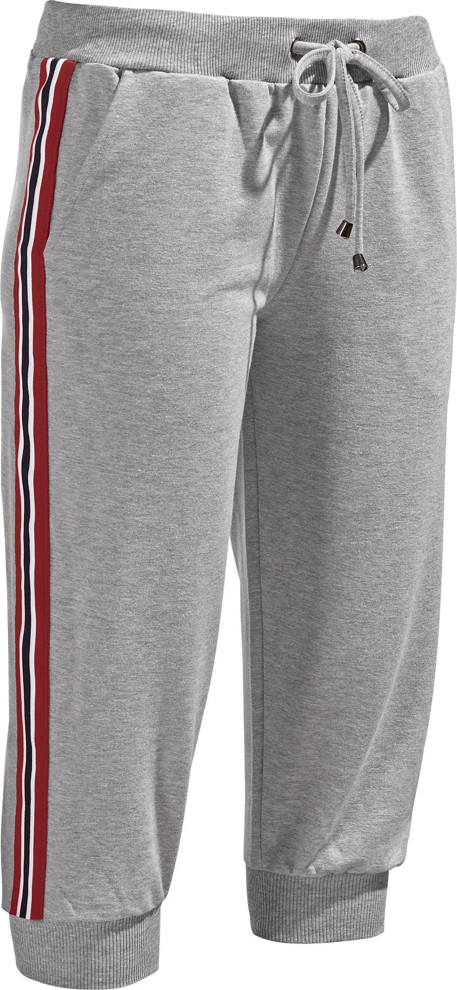Erwin Müller Jogginghose Damen-Caprihose Uni