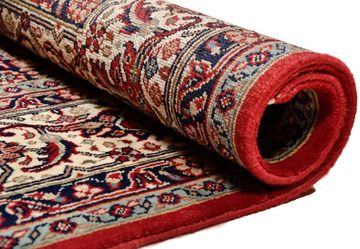 Orientteppich Meraj Silk Touch Bidjar, THEKO, rechteckig, Höhe: 12 mm, Flor aus 20% Seide, handgeknüpft, mit Fransen