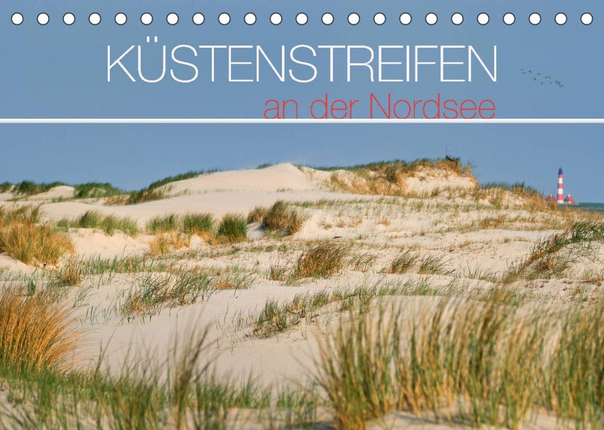 Weihnachten 2022 An Der Nordsee CALVENDO Wandkalender »Küstenstreifen an der Nordsee (Tischkalender