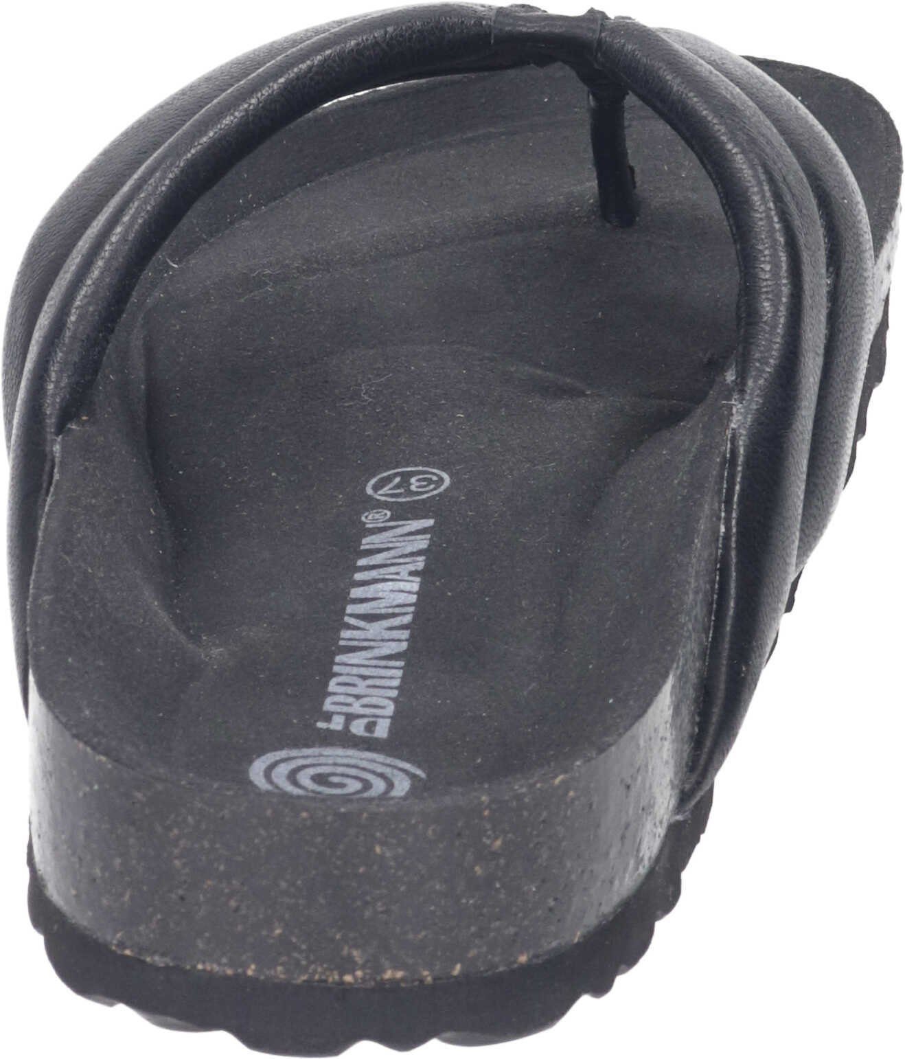 Dr. Brinkmann Pantoletten Pantolette aus echtem Leder