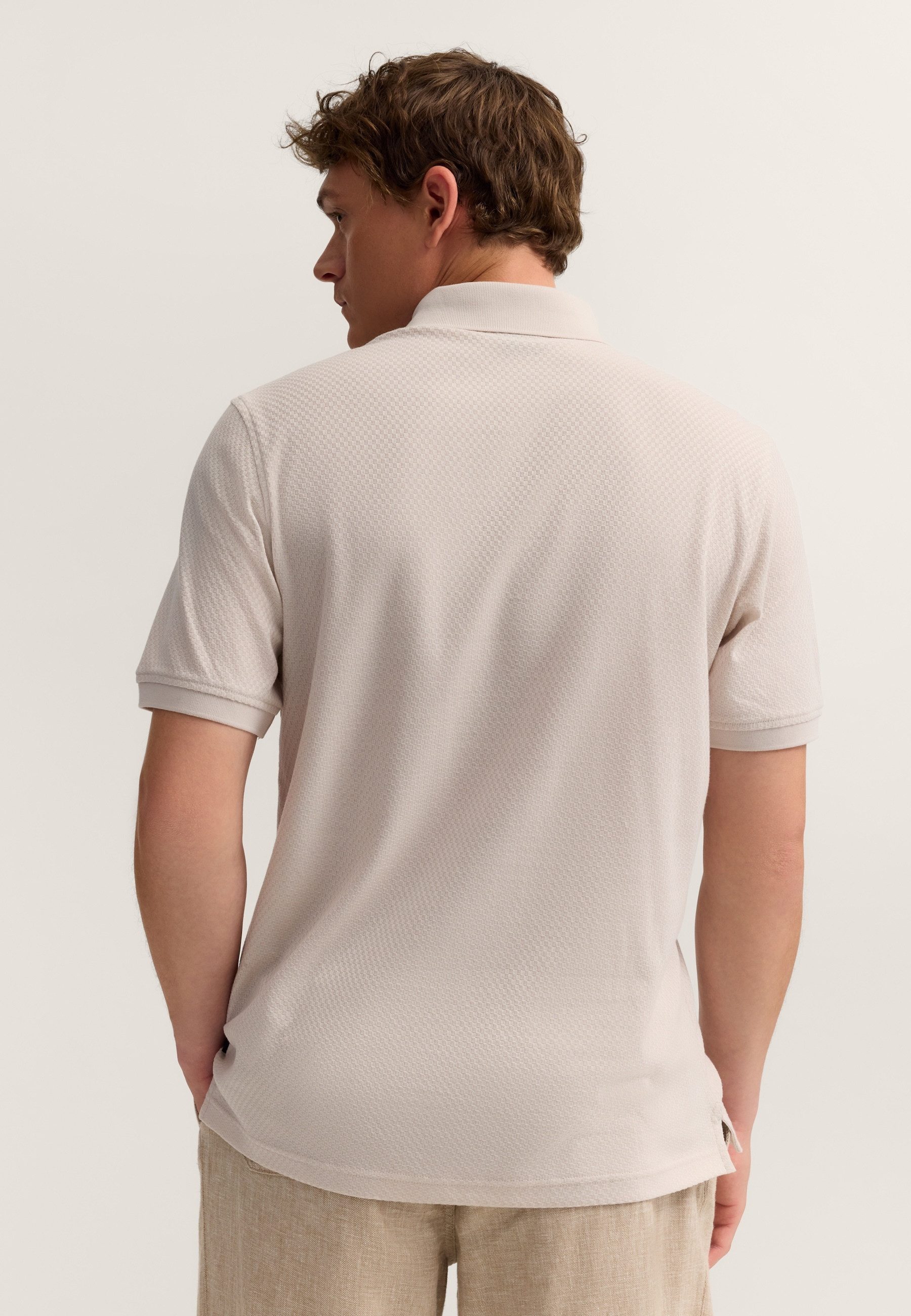 bugatti Poloshirt mit einer Baumwoll-Struktur