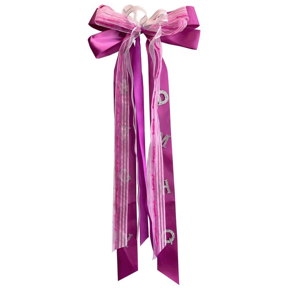 Geschenke x für Schleife, / oder Weiß, cm, 50 Rosa Zuckertüte Schultüte 23 Nestler