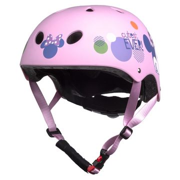 Seven Polska Kinderfahrradhelm Disney "MINNIE", Roller Blades, Skater, 52-56cm, ab ca. 6 Jahre