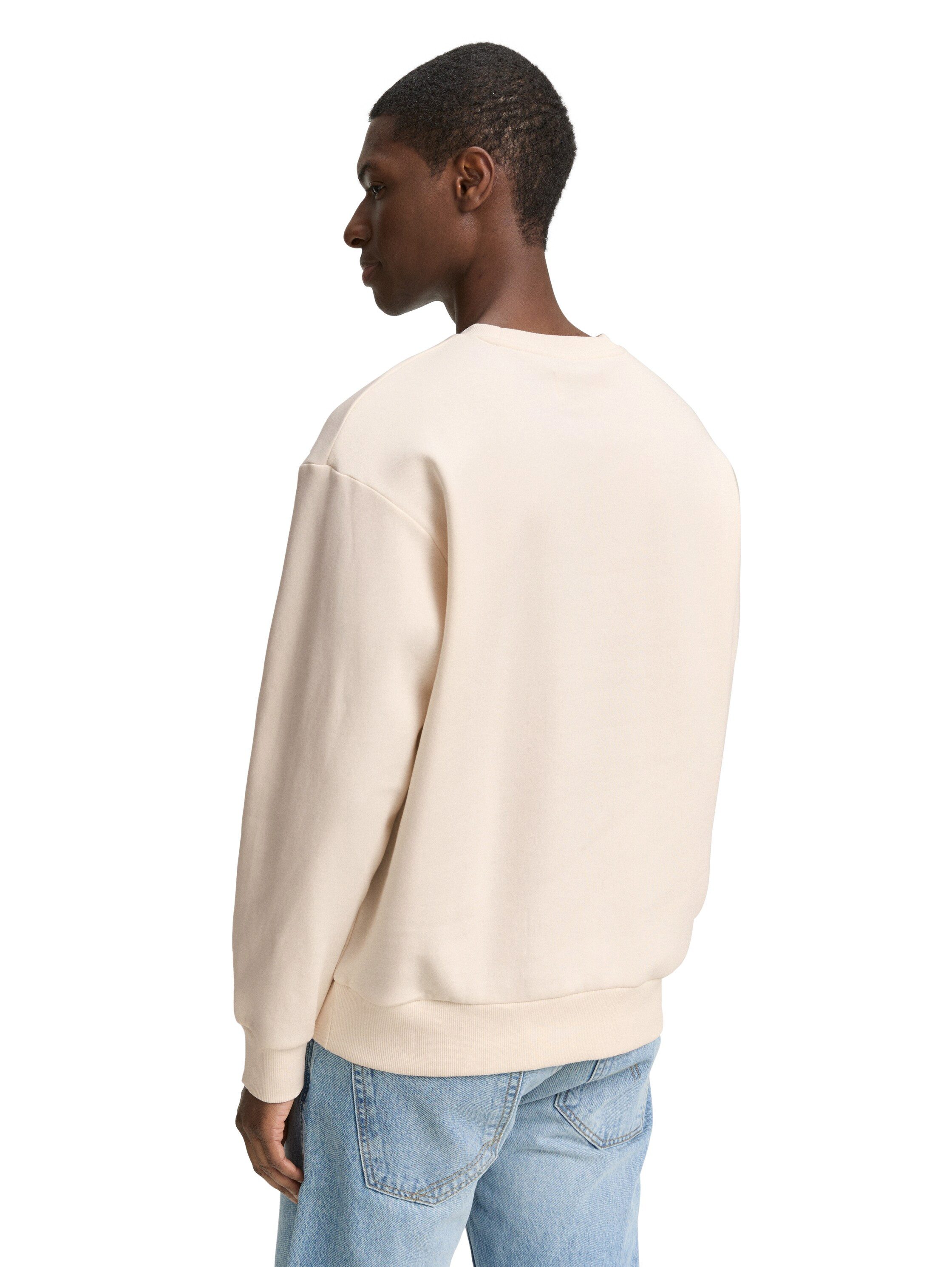 TOM TAILOR Denim Sweatshirt mit Logo-Print günstig online kaufen