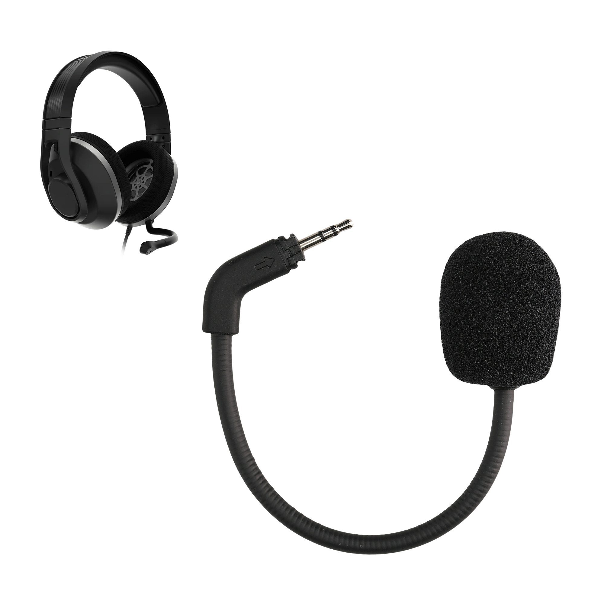 kwmobile Ersatz Kopfhörer Mikrofon Gaming-Headset TurtleBeach (Headset Recon Microphone) 500 für Zubehör