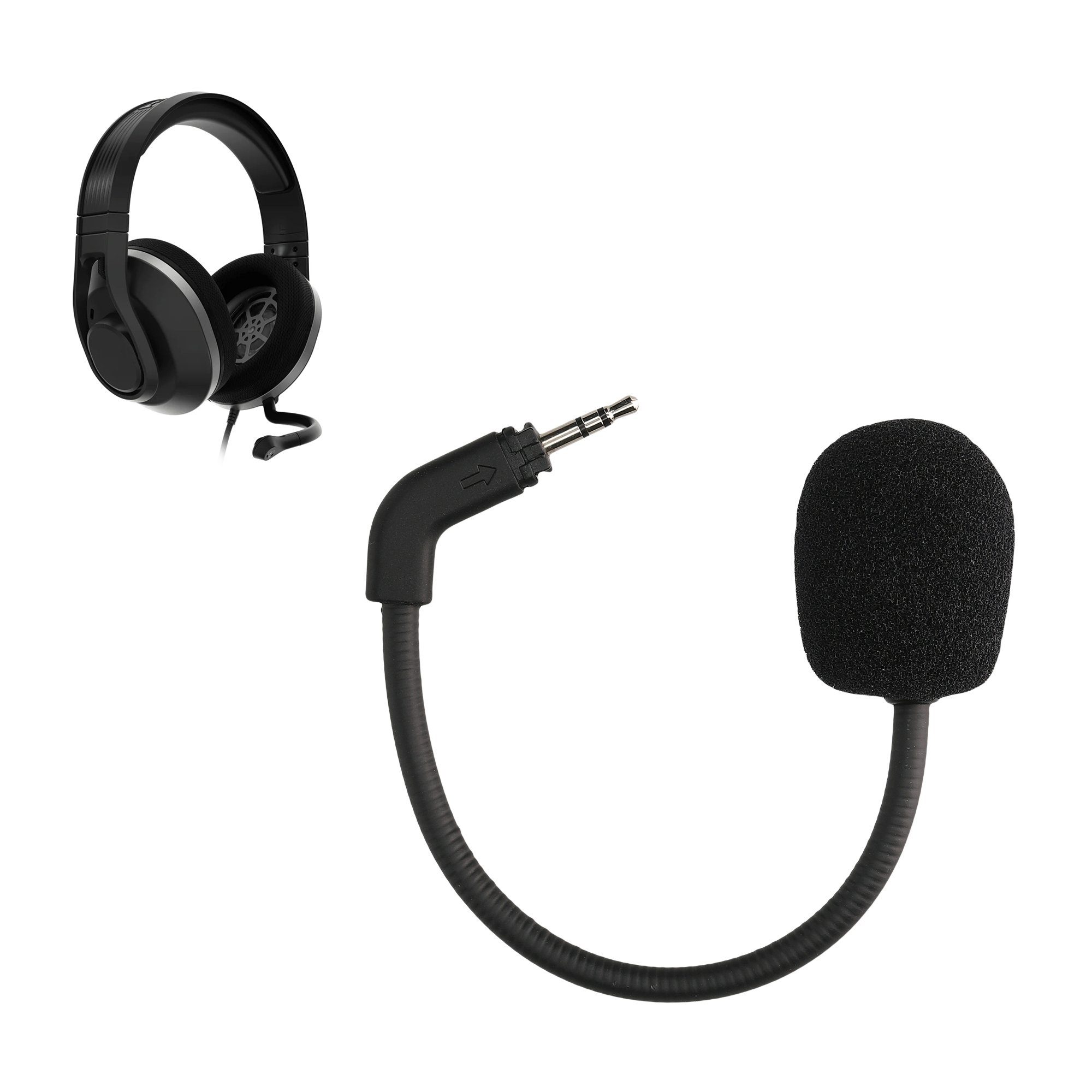 kwmobile Ersatz Kopfhörer Mikrofon für TurtleBeach Recon 500 Gaming-Headset Zubehör (Headset Microphone)