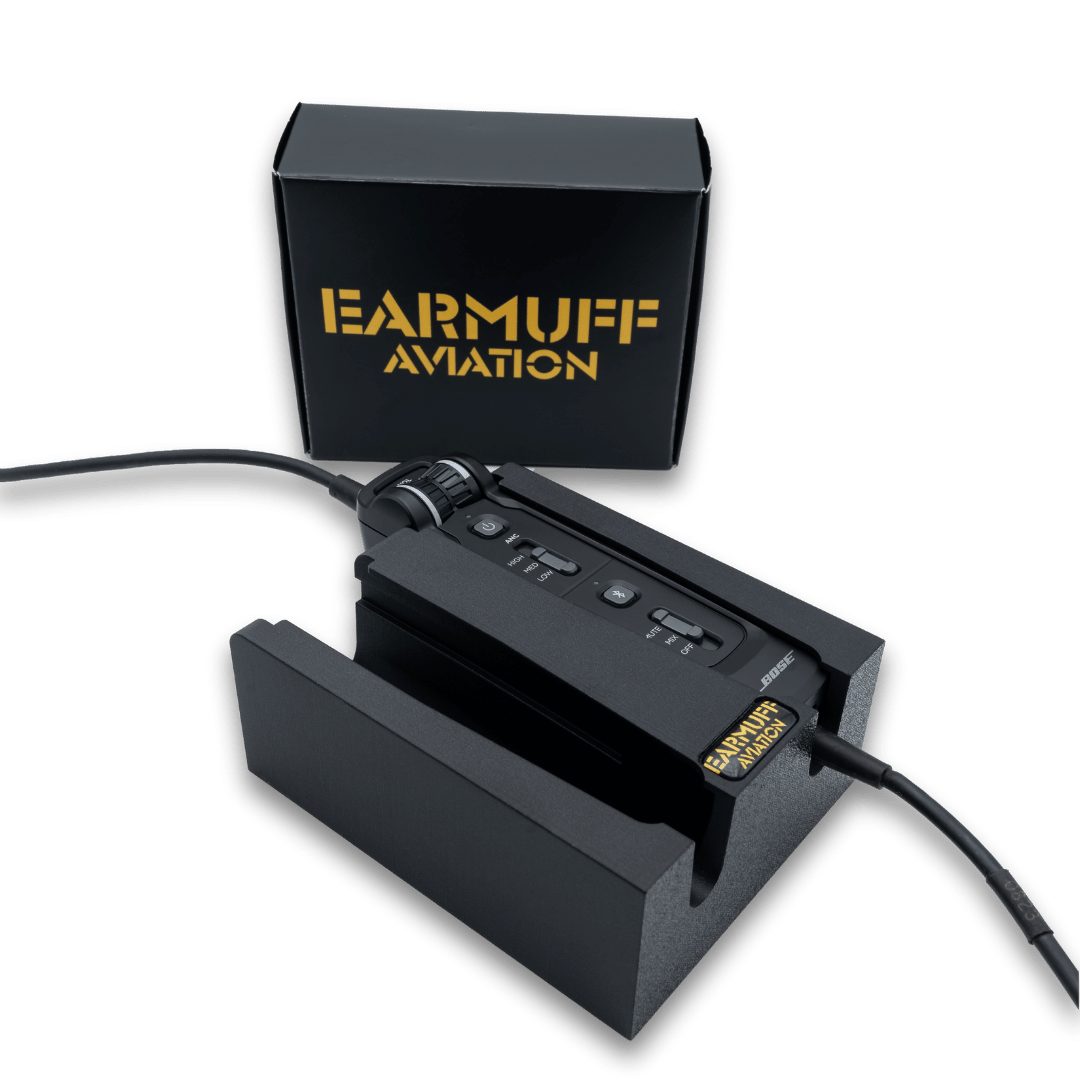 EARMUFF Headset-Halterung Bose A30 Doppel-Halterung für Bedieneinheit