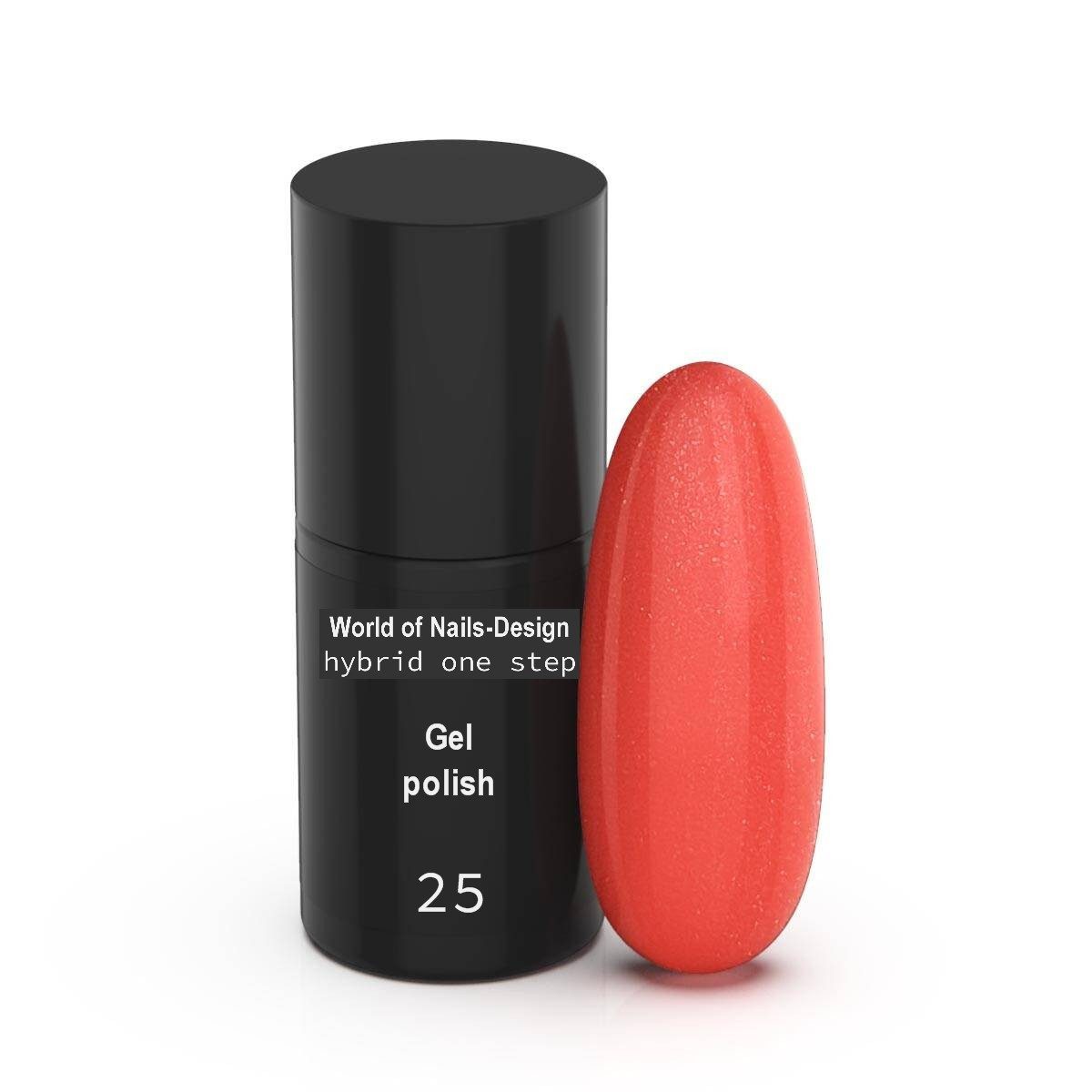 World of Nails-Design UV-Gel LED / UV Hybridlack "One Step" viele Farben 6 ml, hochpigmentiert