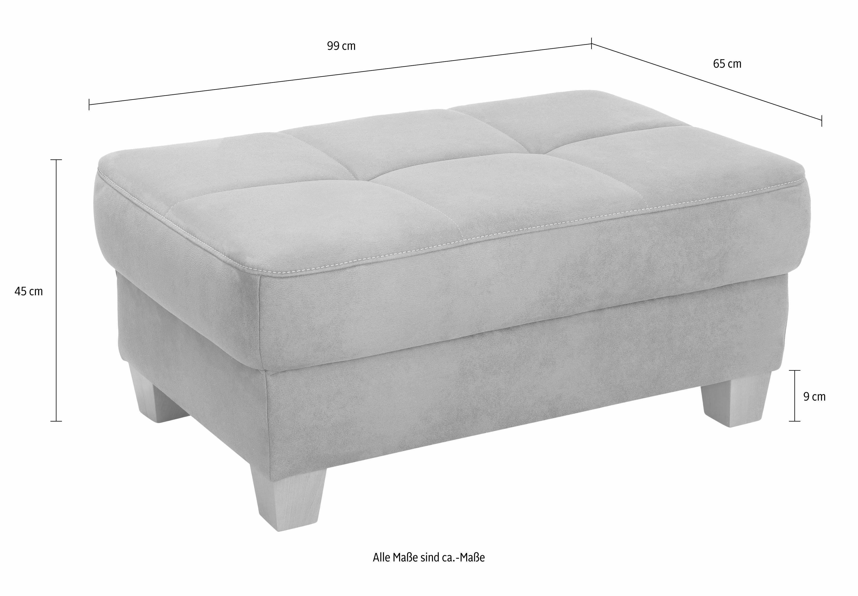 Home affaire Hocker Puccini, mit Kontrastnaht