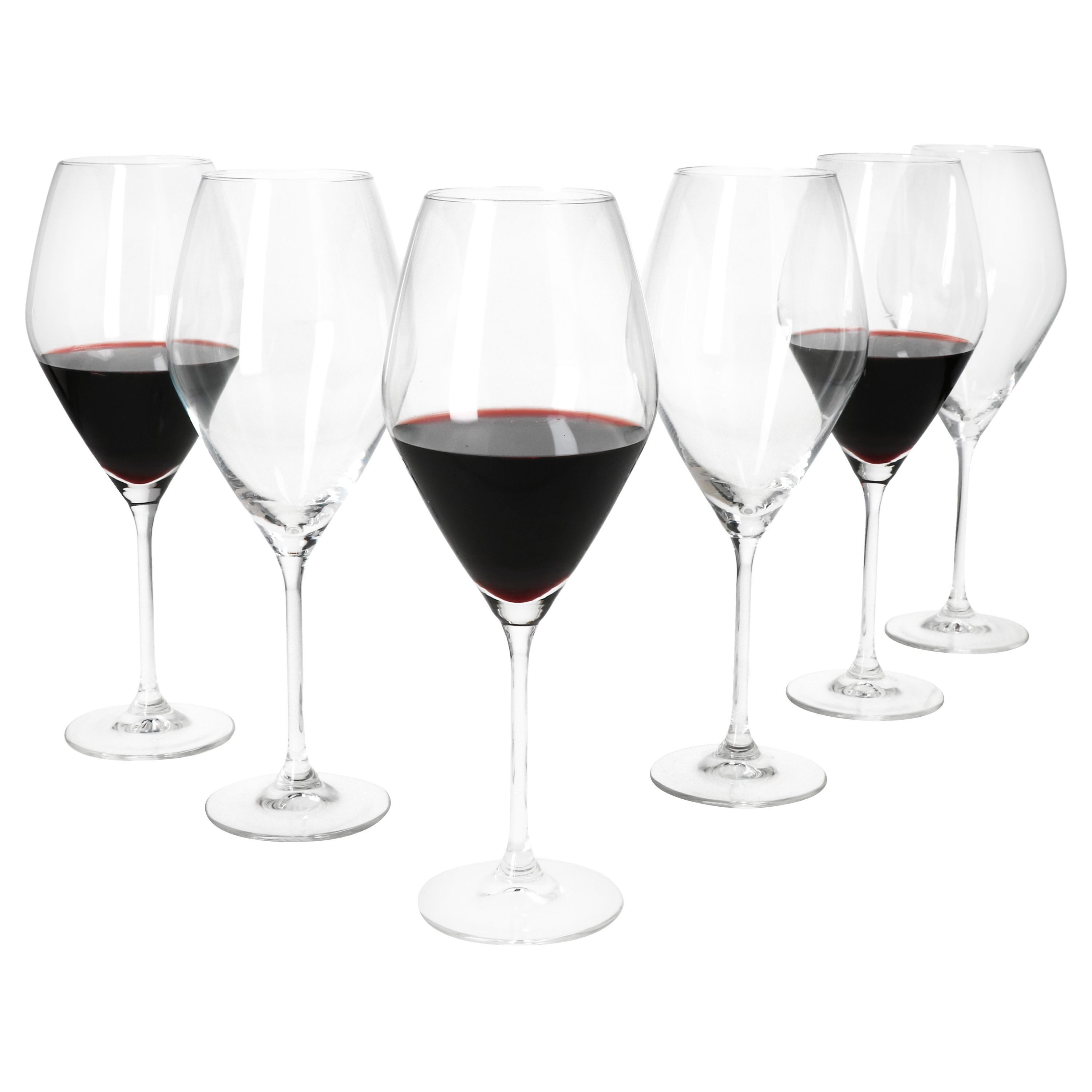MamboCat Weinglas 6x Doyenne Rotwein-Gläser 280ml Weingläser Feier Hochzeit Partys, Glas
