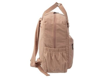 Prato Notebook-Rucksack SC03 "Ananas" zeitloser Rucksack aus Cord (1-tlg), Notebookfach ca. 14"