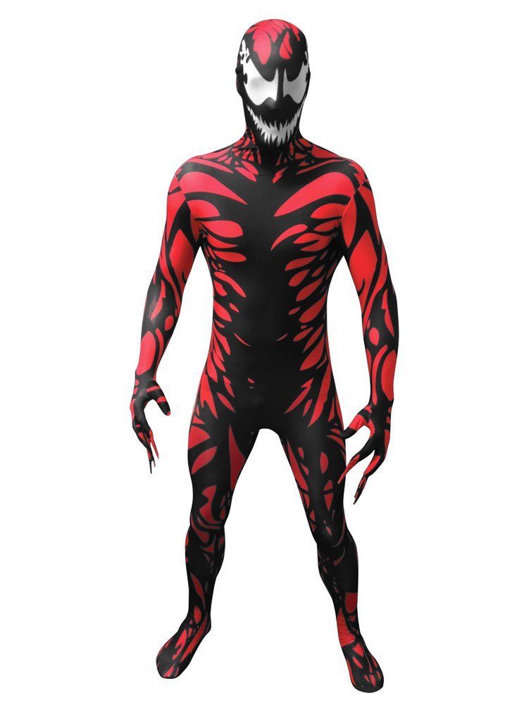 Morphsuits Kostüm Carnage, Original Marvel Ganzkörperanzug