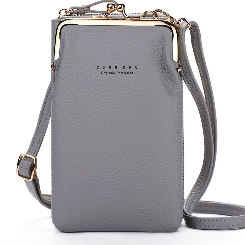 FITSU Mini Bag Umhängetasche, Schultertasche, Handytasche zum Umhängen, Umhängetasche mit Handyfach und abnehmbaren Schultergurt
