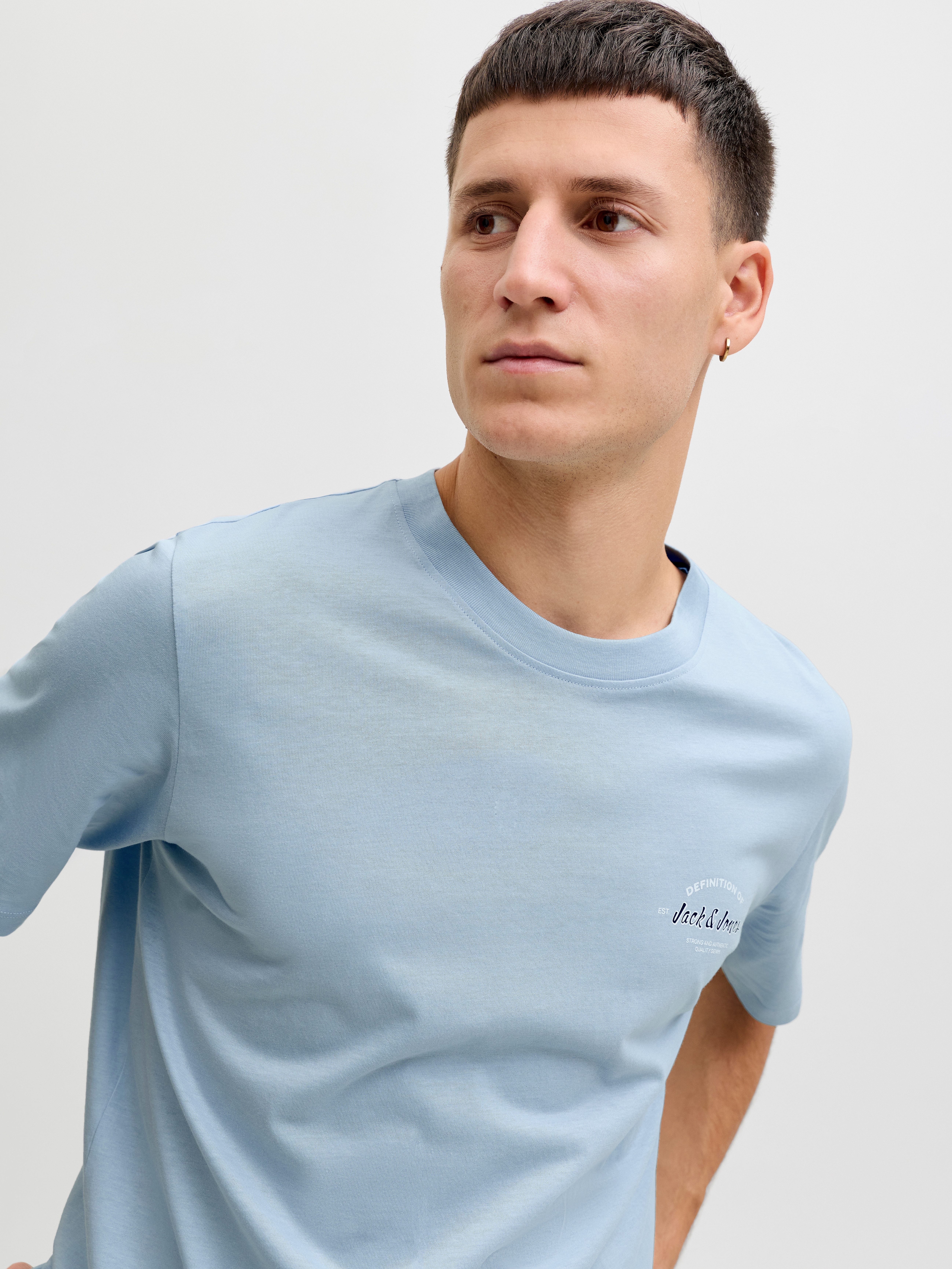 Jack & Jones Rundhalsshirt JJBRANDON TEE SS CREW NECK günstig online kaufen
