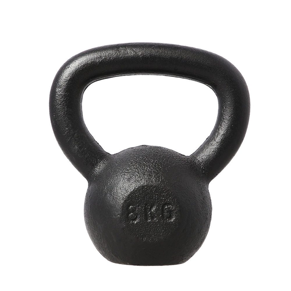 HMS Kettlebell Kugelhantel 8 kg Gewichthebergewicht, (Gymnastikgerät), stärkt die Muskulatur, verbessert die Bewegungskoordination