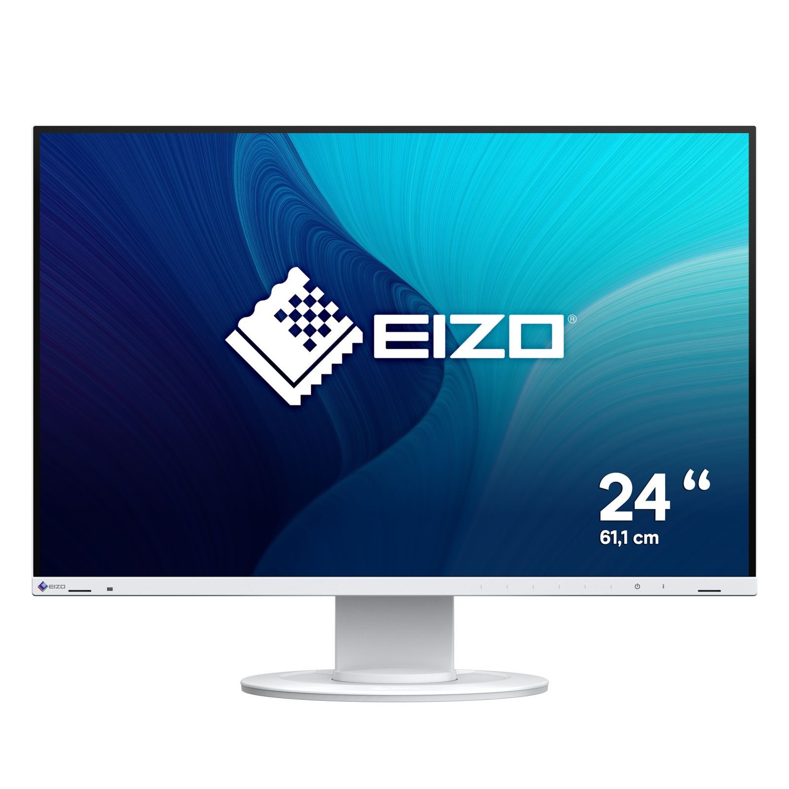 Eizo FlexScan EV2410R, 61,2 cm (24.1), 1920 x 1200 Pixel, WUXGA, LCD, 5 ms TFT-Monitor (1920 x 1200 px, WUXGA, 5 ms Reaktionszeit, 60 Hz, IPS, Lautsprecher, HDCP, Kopfhörerbuchse, Pivot, Höhenverstellbar)