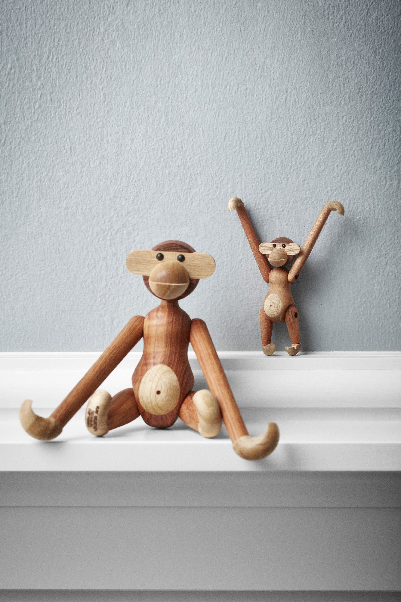 KAY BOJESEN Denmark Dekofigur Kay Bojesen Affe mini teak/limba – Bild 4 von 5