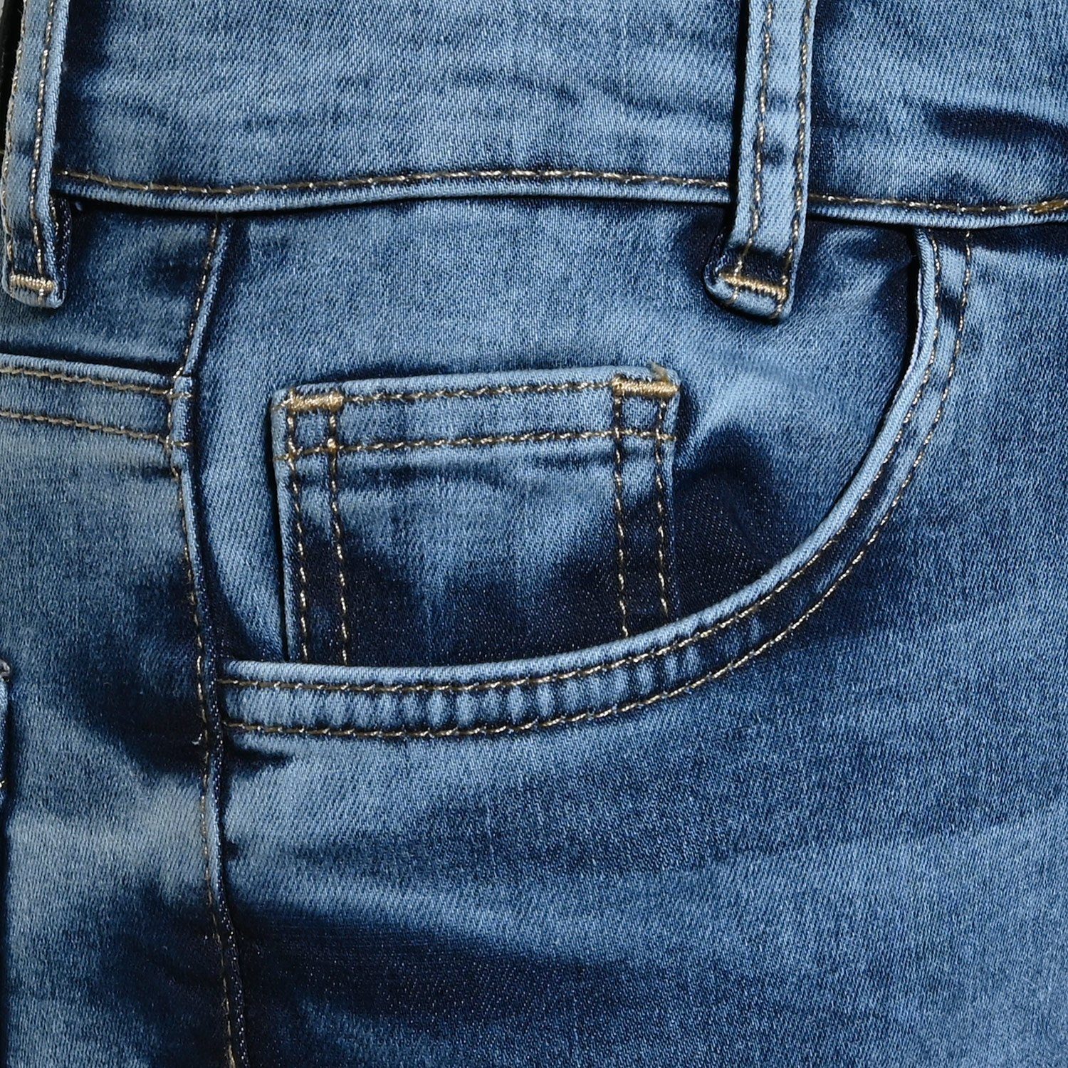 BLUE EFFECT Gerade Jeans Straight Jeans high waist slim fit