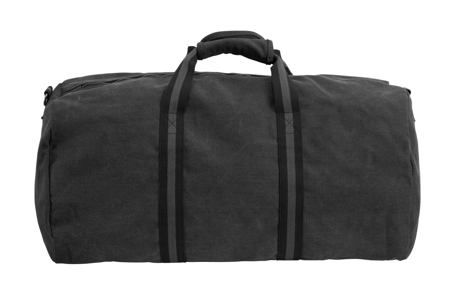 Manufaktur13 Sporttasche Canvas Duffel 45L Matter Bag Fassungsvermögen - Barrel Sporttasche, Grey Bag, Reisetasche