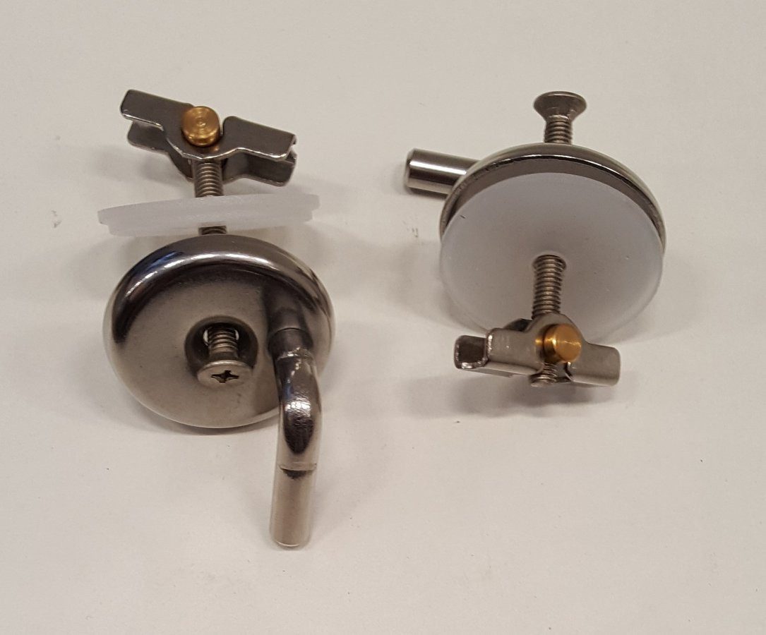 Creavit Sanitär-Installationsset Ersatzscharnieren für WC Sitz KID KC3041/KC0802, Creavit-NDKC3041