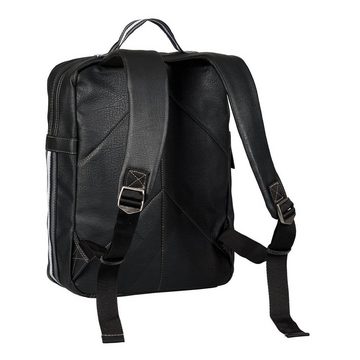 TOM TAILOR Freizeitrucksack WARREN, Rucksack L, schwarz