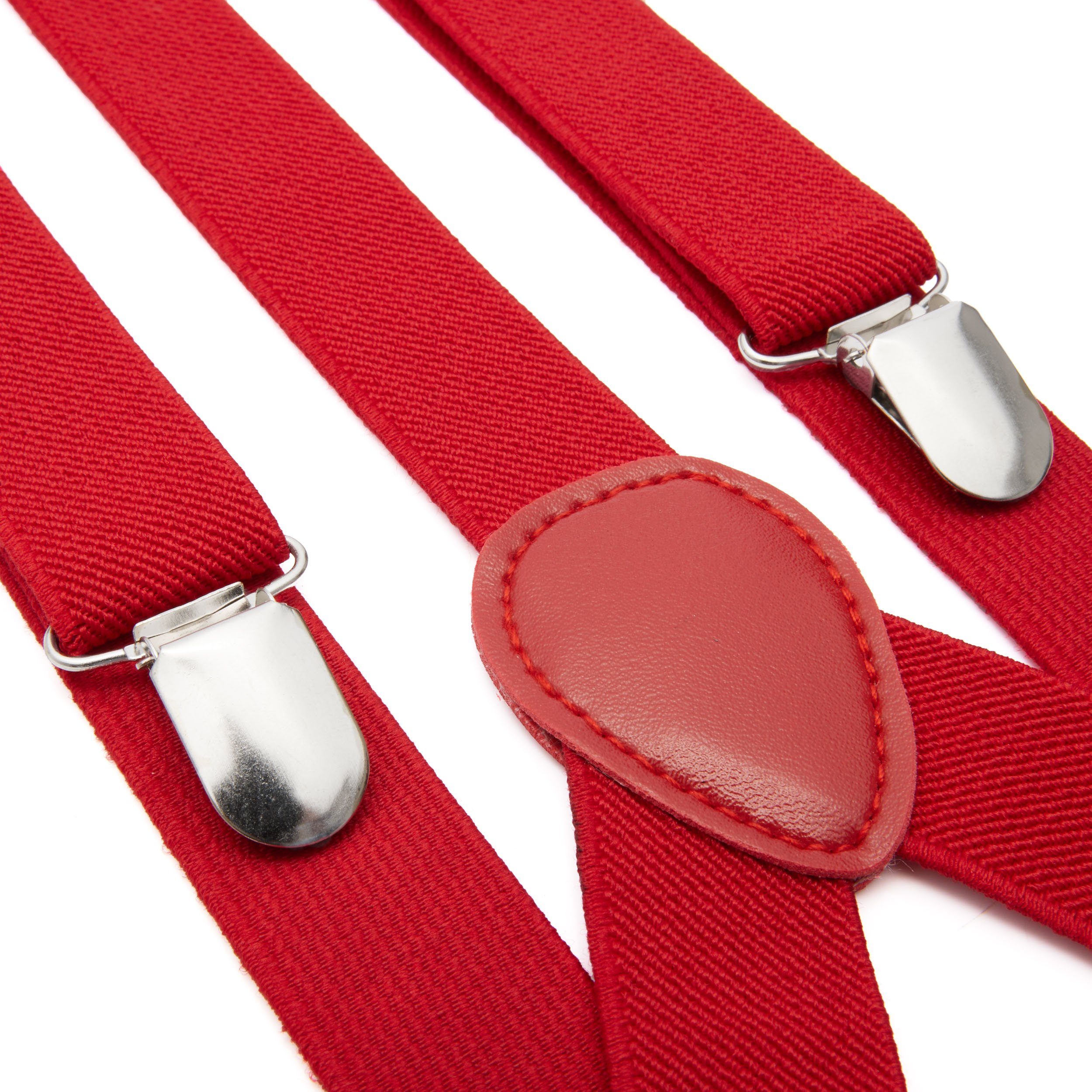BRUBAKER Hosenträger Herren Hosenträger mit starken Metall Clips - Einheits günstig online kaufen