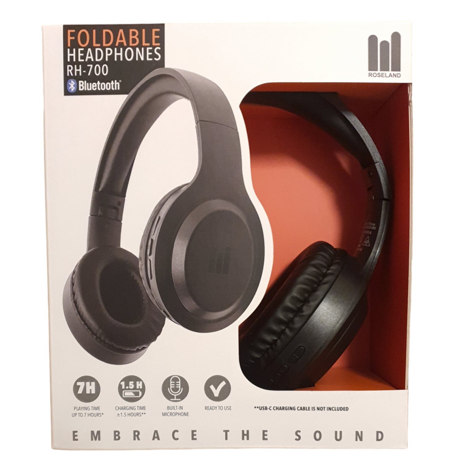 Roseland ROSELAND RH-700 BT KOPFHÖRER Bluetooth-Kopfhörer