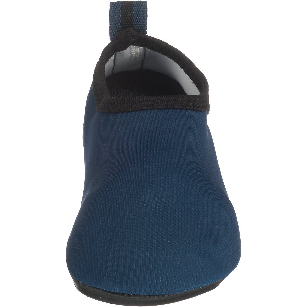 Passform, Uni mit Badeschuhe Playshoes Wasserschuhe blau Sohle Badeschuh rutschhemmender Barfuß-Schuh Schwimmschuhe, flexible